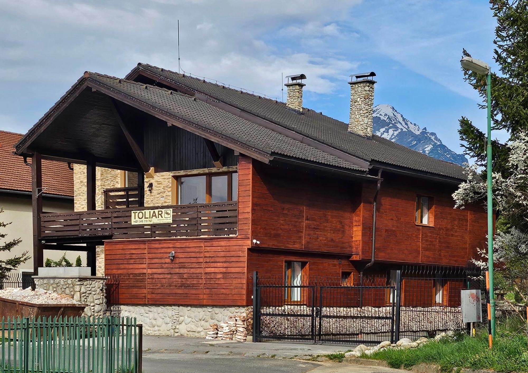 Penzion Toliar Hotel Stará Lesná Buitenkant foto